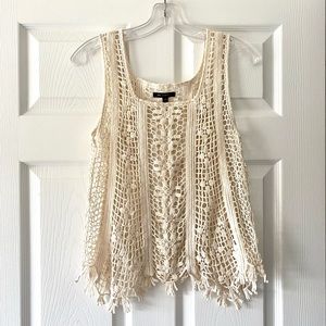 *SALE! MUST GO!* QED London Crochet Top